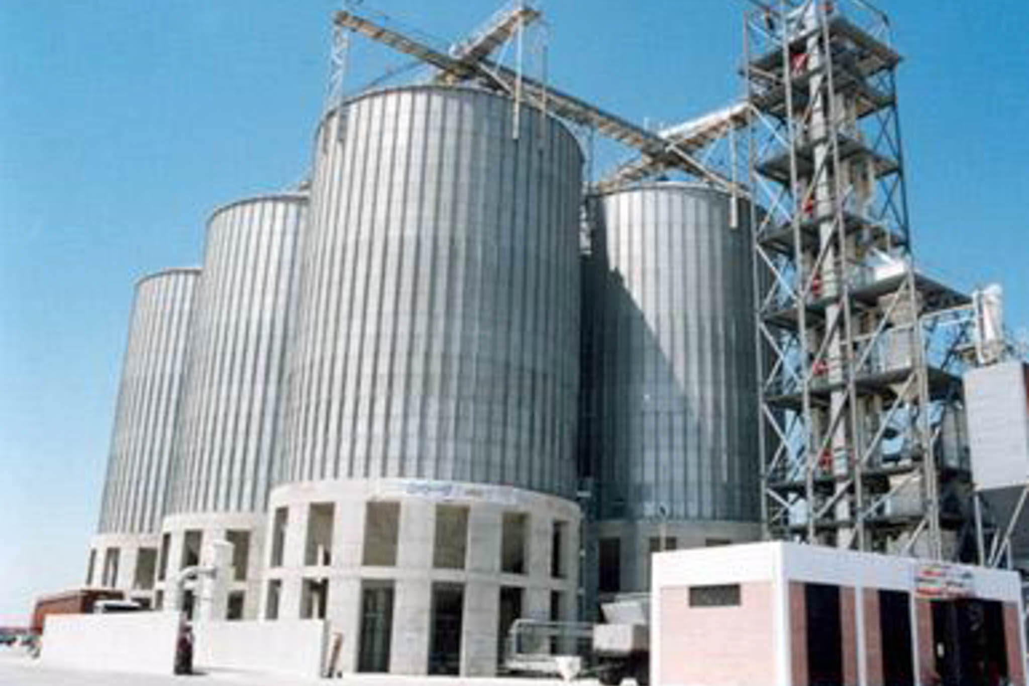 Grain Silos – Hussainiya – Egypt Cranes