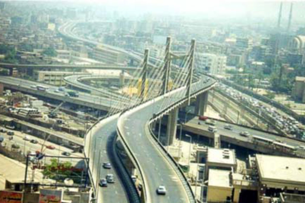 6th of October Bridge – Cairo – Egypt Cranes